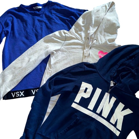 PINK Victoria's Secret Tops - Pink/Victoria Secret Bundle - size medium